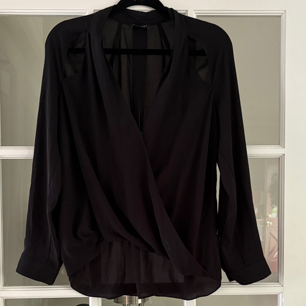 Elegant Black Women's Top